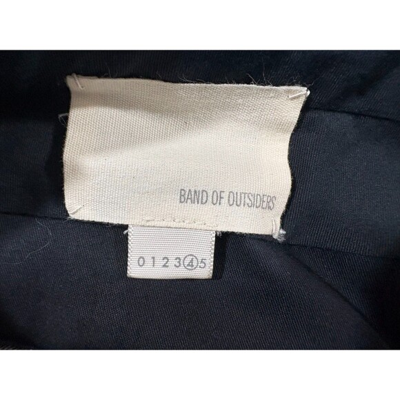 Band of Outsiders Mens Gray Wool Trousers Dress Pants Sz 4 (34?) USA Altered - Picture 6 of 10